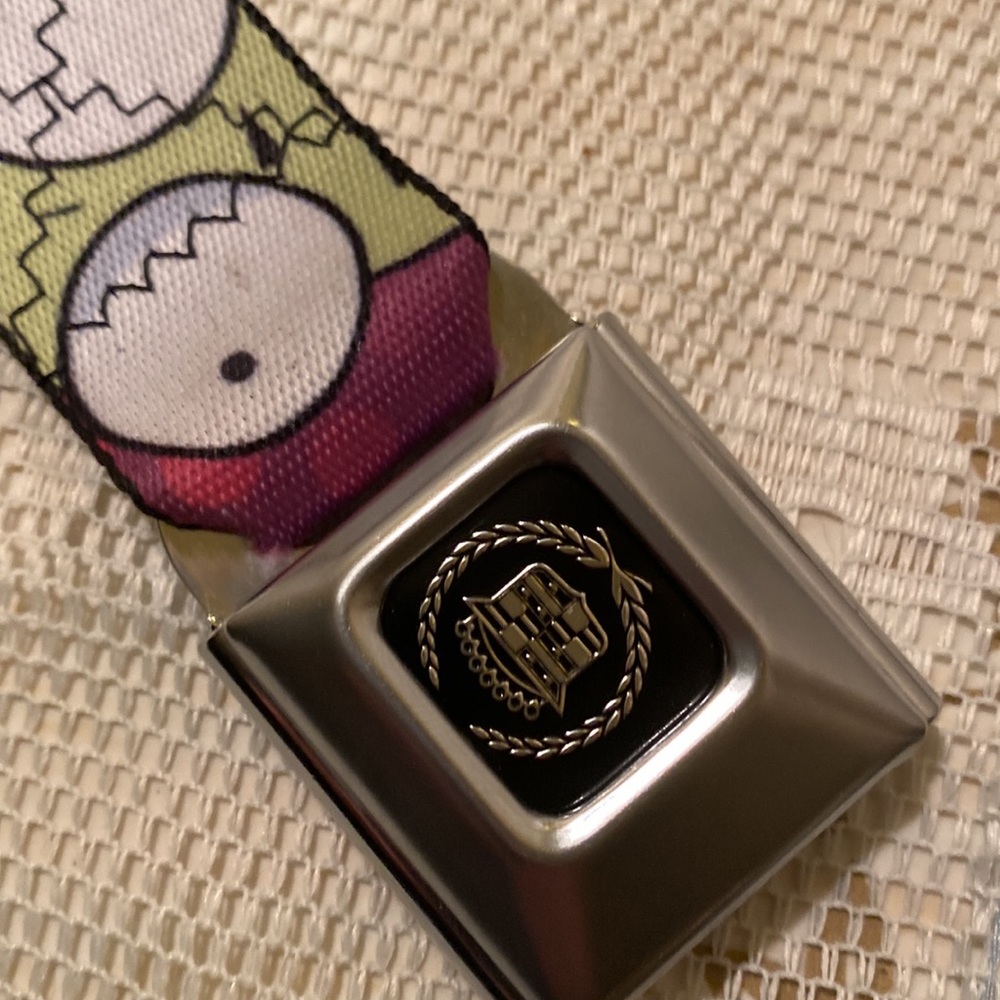 Rare belt Gir  Invader Zim GM seatbelt adjustable - Picture 9 of 11